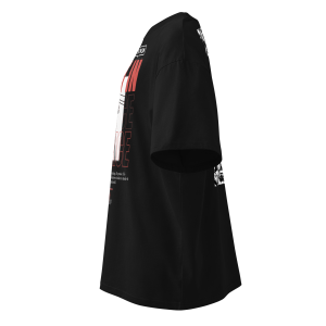 “BUILT IN SILENCE/PAID IN FULL” Unisex Oversized Graphic Tee - Image 8