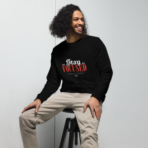 "Stay Focused" Graphic Sweatshirt - Image 5