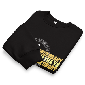 “BY ANY MEANS NECESSARY” Premium Crewneck Sweatshirt - Image 7