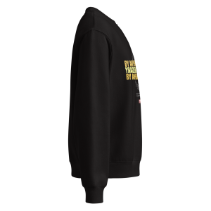 “BY ANY MEANS NECESSARY” Premium Crewneck Sweatshirt - Image 4